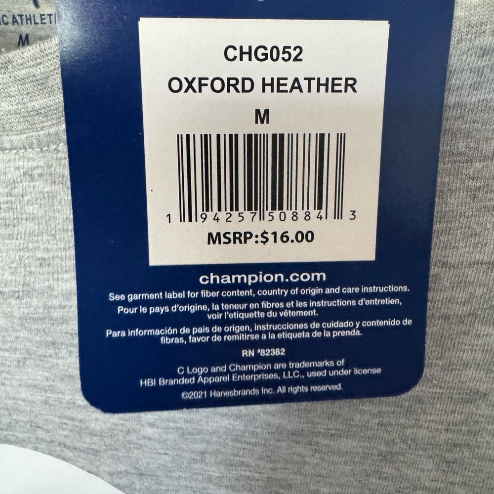 Champion Girls’ Light Gray Short Sleeve Tee New with Tags - Picture 3 of 7